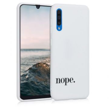 Husa pentru Samsung Galaxy A50, Silicon, Negru, 48656.05