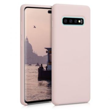 Husa pentru Samsung Galaxy S10 Plus, Silicon, Roz, 49028.52