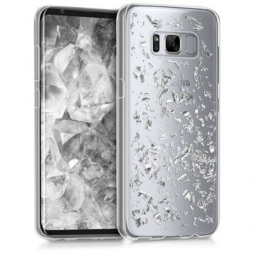 Husa pentru Samsung Galaxy S8, Silicon, Silver, 40980.35