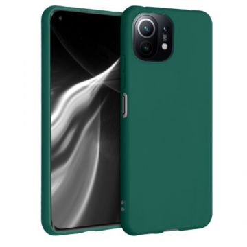 Husa pentru Xiaomi Mi 11 Lite 5G, Silicon, Verde, 54726.184