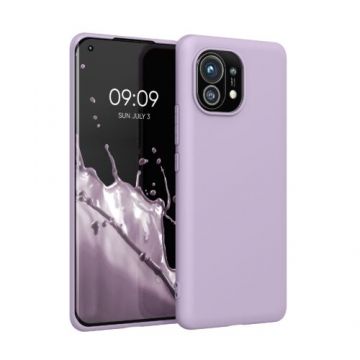 Husa pentru Xiaomi Mi 11, Silicon, Mov, 54188.108