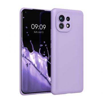 Husa pentru Xiaomi Mi 11, Silicon, Mov, 54188.222