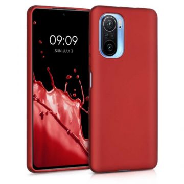 Husa pentru Xiaomi Mi 11i/Poco F3, Silicon, Rosu, 54732.36, Kwmobile