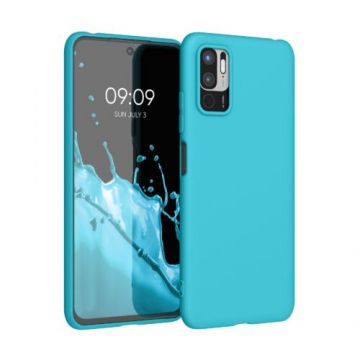 Husa pentru Xiaomi Redmi Note 10 5G, Silicon, Albastru, 54947.223, Kwmobile