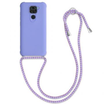 Husa pentru Xiaomi Redmi Note 9, Silicon, Mov, 53147.108