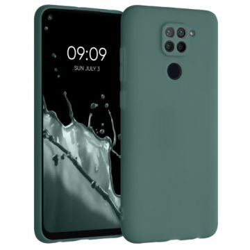 Husa pentru Xiaomi Redmi Note 9, Silicon, Verde, 52437.171, Kwmobile