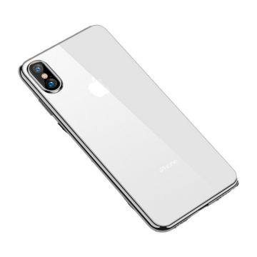 Husa protectie Iphone XS Max, ultra slim, din silicon Argintiu